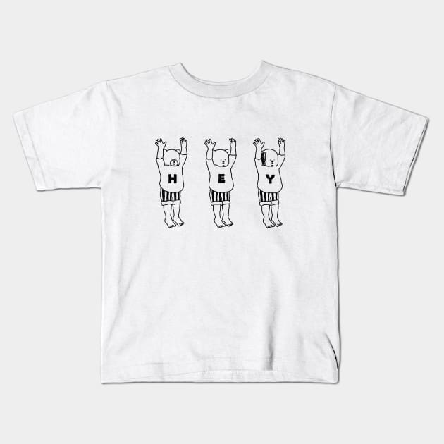 HEY Kids T-Shirt by yuichi